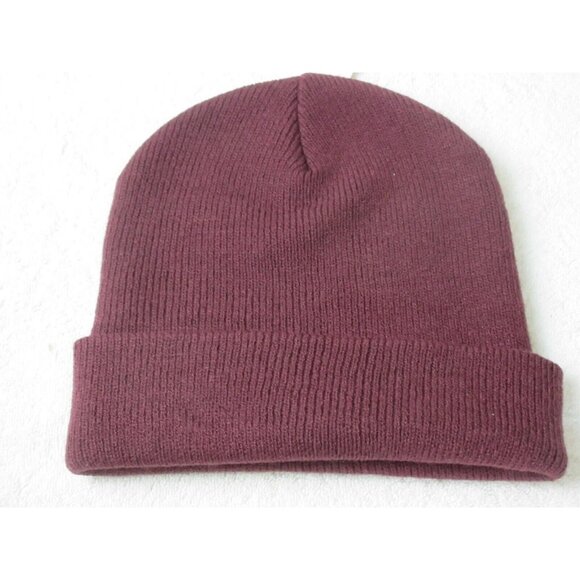 COPY - Vans Men's Milford Logo Patch Beanie Skull Cap Hat OSFA Port Royale Red … - Picture 3 of 3